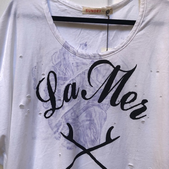 Sundry All Cotton Tee Shirt - Picture 4 of 9